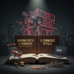 Business owner tracking e-commerce metrics to improve store performance