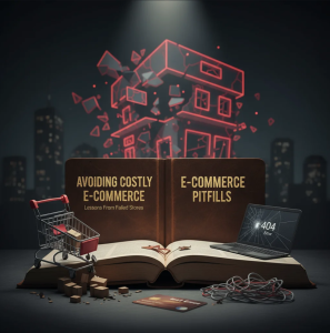 Business owner tracking e-commerce metrics to improve store performance