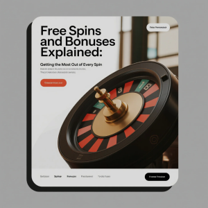Free Spins and Bonuses Explained: Getting the Most Out of Every Spin